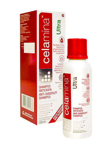 [05628] SHAMP CELAMINA ULTRA ANTICASPAx150ML 