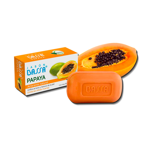 [00827] JABON BASSA PAPAYA BARRAx90GR 