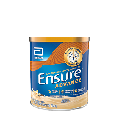 [03643] ENSURE ADVANCE VAINILLA LATAx400GR 