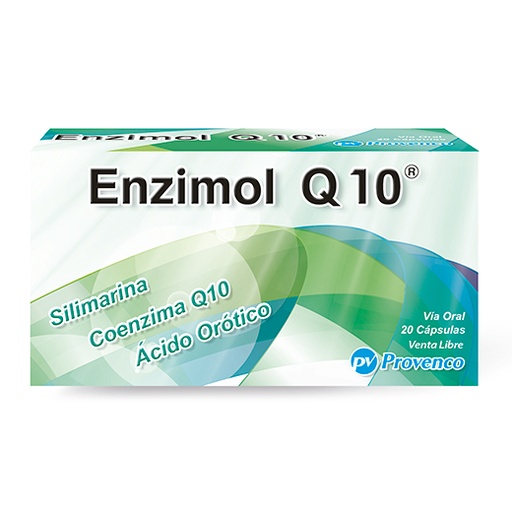 [07264] ENZIMOL Q10  CAPx140/10/25MGx20