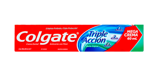 [02345] PASTA COLGATE TRIPLE ACCIONx60ML 