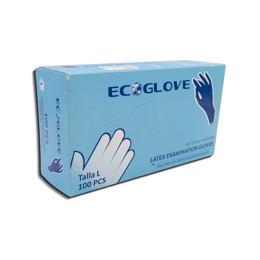 [04059] GUANTE QUIRUR ECOGLOVE EXAM Lx100 