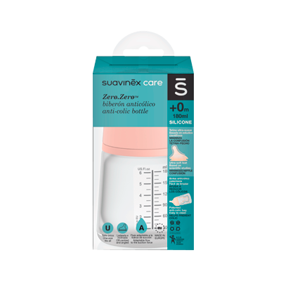 [02895] BIBERON SUAVINEX ZERO ZERO S-AGA S 0+Mx180ML 