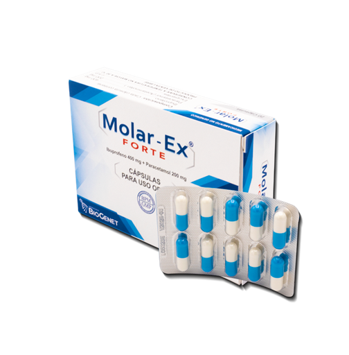 [04371] MOLAR-EX FORTE  CAPx200/400MGx20