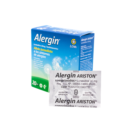 [09191] ALERGIN  COMx10MGx20