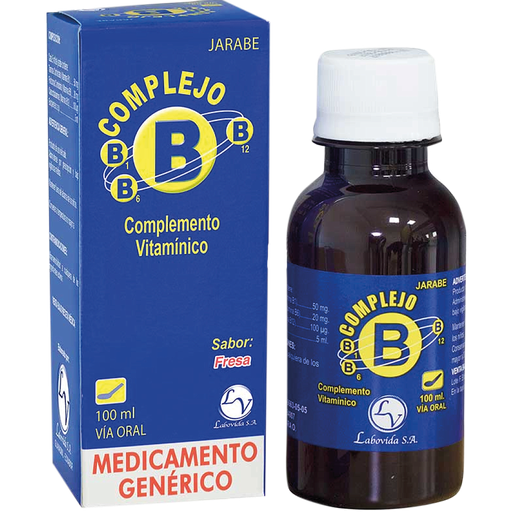 [07806] COMPLEJO B  JBEx50/20MG/100MCG/5MLx100MLVIDA