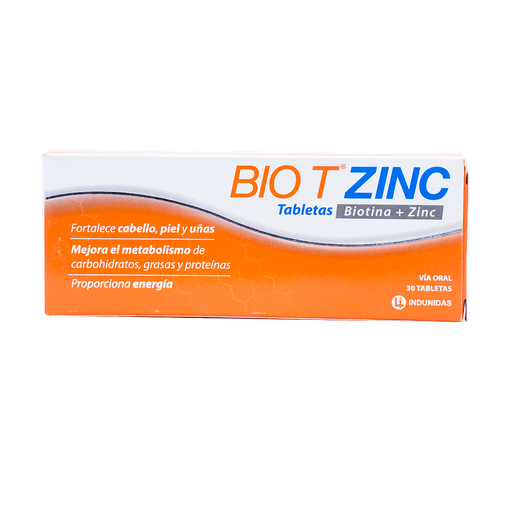[10377] BIO-T ZINC TABx2500MCG/18.2MGx30 