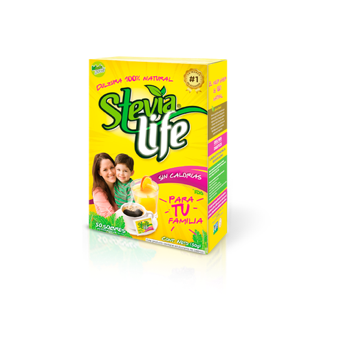 [00180] STEVIA LIFE  POL-SOL-ORALx1000MGx50