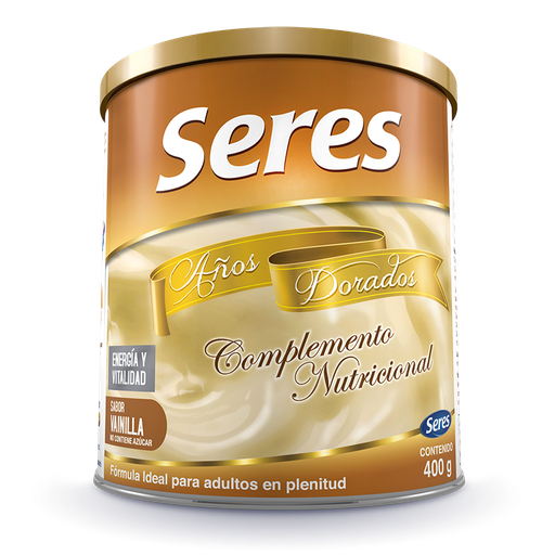 [03624] SERES AÑOS DORADOS VAINILLA LATAx400GR 