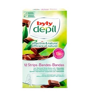 [02110] BANDA-DEPIL BYLY CHOCOLATE CORPx12 