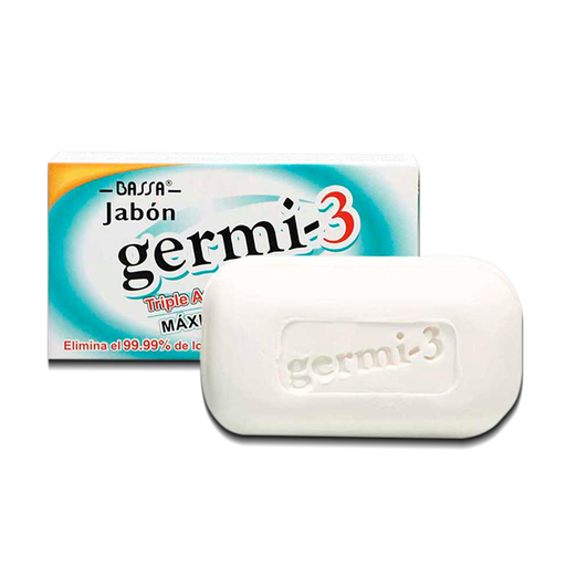 [00820] JABON BASSA GERMI-3 BARRAx90GR 