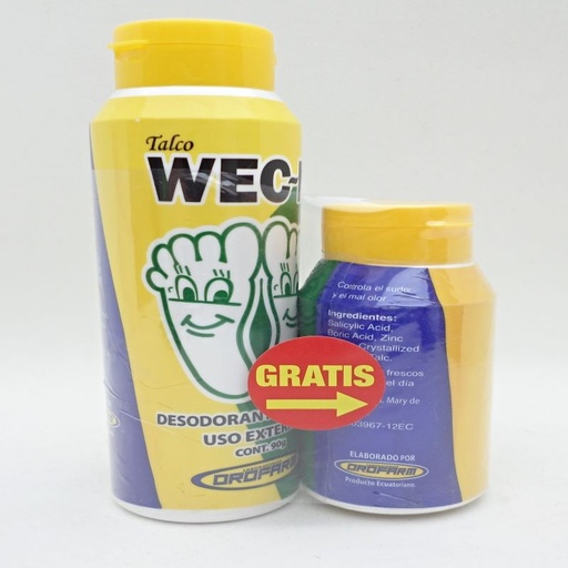 [13372] TALCO WEC-M PIESx90GR+ TALCOx45GR 