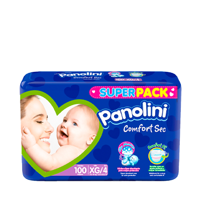 [10776] PAÑAL PANOLINI COMF-SEC E4/XGx100 