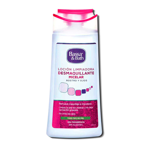 [11222] DESMAQ BASSA MICELAR LIMPIADORAx200ML 