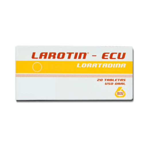 [11850] LAROTIN-ECU  TABx10MGx20