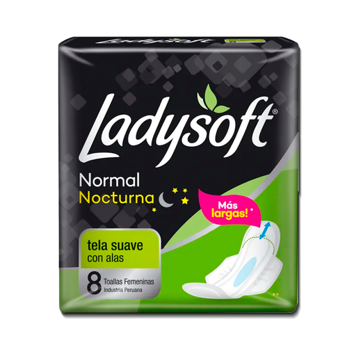 [11521] *TOALLA HIG LADYSOFT NORMAL NOCT C-ALASx8 
