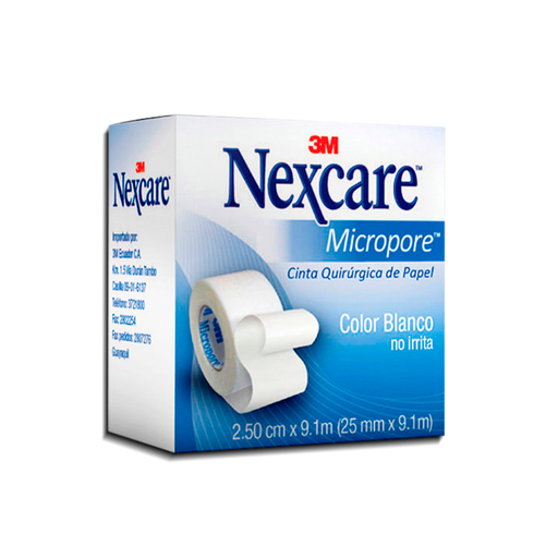 [11637] CINTA CUREBAND MICROP BLANCO QUIRUR 2.50CMx4.5M 