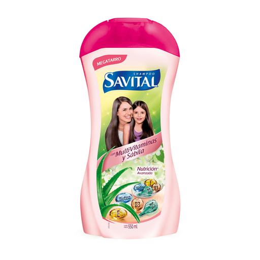[60679] SHAMP SAVITAL MULTIVIT-SABILAx550ML 