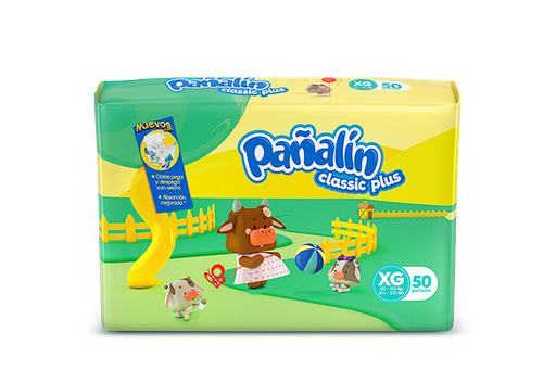[60708] PAÑAL PAÑALIN CLASSIC PLUS XGx50 