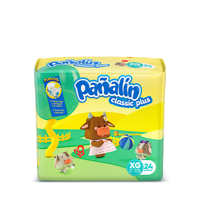 [60716] PAÑAL PAÑALIN CLASSIC PLUS XGx24 