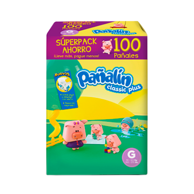 [60717] PAÑAL PAÑALIN CLASSIC PLUS GDEx100 
