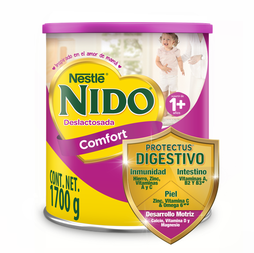[60783] LECHE NIDO 1+ DESLACTOSADA LATAx1700GR 