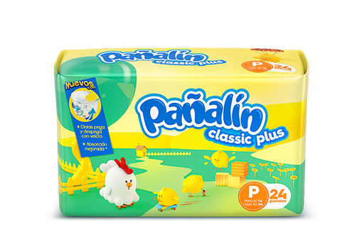 [60835] PAÑAL PAÑALIN CLASSIC PLUS Px24 