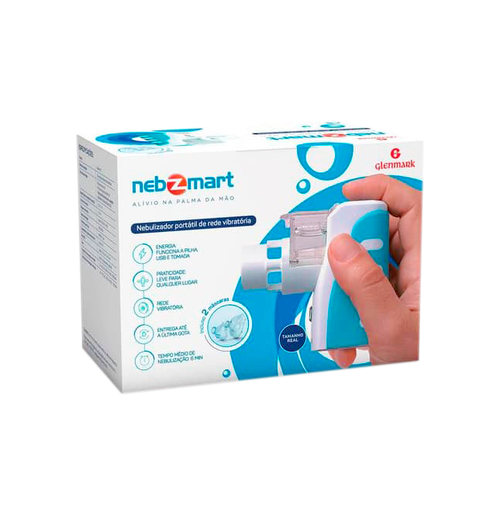 [61126] NEBULIZADOR NEBZMART PORTATIL 