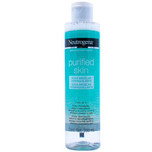[61161] DESMAQ NEUTROGENA AGUA MICELAR PURIFIED SKIN FACx200ML 
