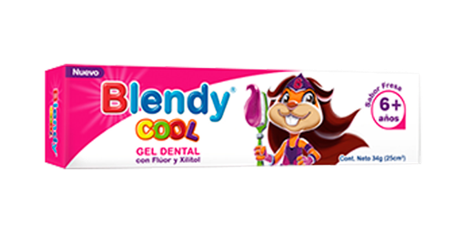 [61244] PASTA DENTAL BLENDY COOL +6A FRESA GELx25ML 