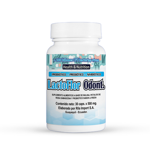 [61343] LACTOFLOR ODONT CAPx500MGx30  CAPx500MGx30