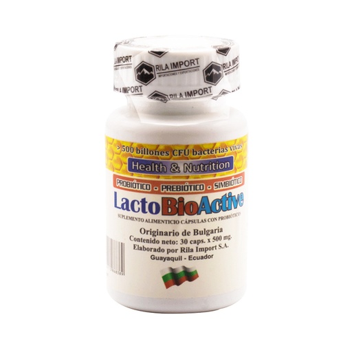 [61344] LACTO BIOACTIVE LACTINA CAPx500MGx30 