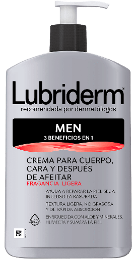 [61366] CREMA LUBRIDERM MEN CORPx400ML 
