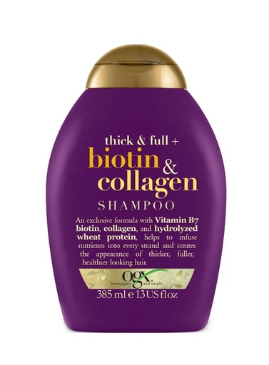 [61372] SHAMP OGX BIOTIN&COLLAGENx385ML 