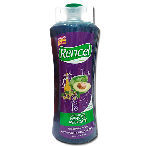 [61427] SHAMP RENCEL HENNA-AGUACATEx1000ML 