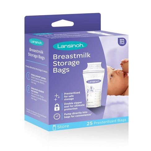 [61520] RECOLECTOR LECHE MATERNA LANSINOH BOLSAx25 