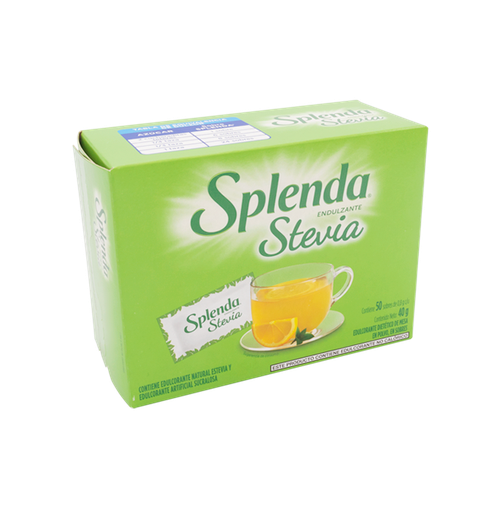 [61527] ENDULZ SPLENDA STEVIA SOBx0.8GRx50 