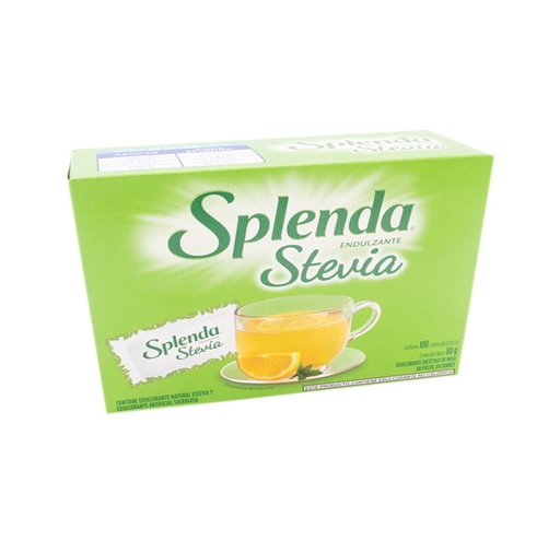 [61532] ENDULZ SPLENDA STEVIA SOBx0.80GRx100 