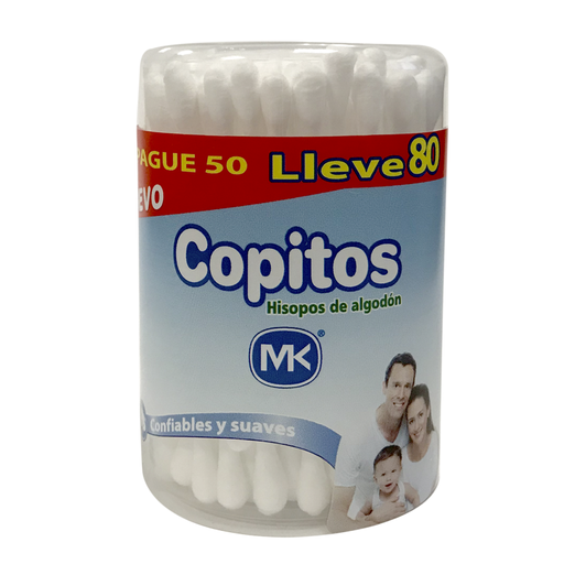 [61728] COTONETE COPITOS MK PLASTICO FCOx80 