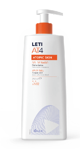[61835] GEL BAÑO LETI AT4 ATOPIC SKINx250ML 