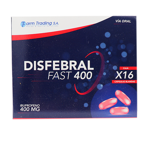 [61837] DISFEBRAL FAST  CAP-BLANx400MGx16
