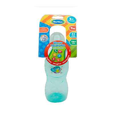 [61875] BIBERON CARLITOS TELEFONO S-AGA B/ES 6+Mx9ONZ 