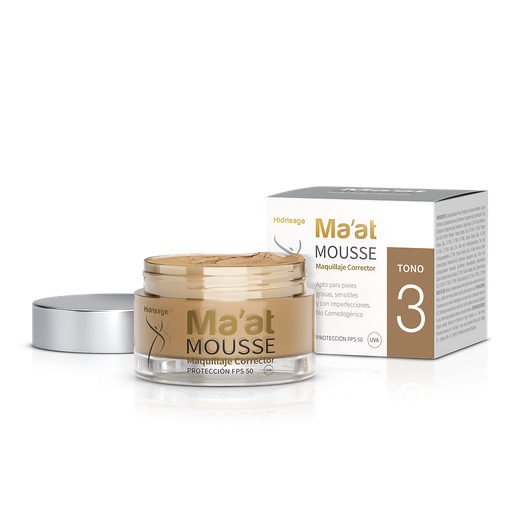 [62159] MAQUILLAJE MAAT MOUSSE T-3 SPF50x25GR 