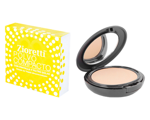 [62215] POLVO COMPACTO ZIORETTI CLAROx12GR 