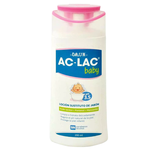 [62221] LOCION BASSA AC-LAC BABY INTx200ML 