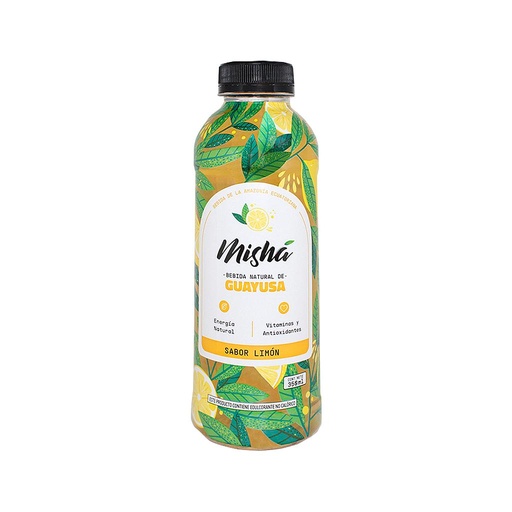 [62241] BEBIDA MISHA GUAYUSA LIMONx500ML 