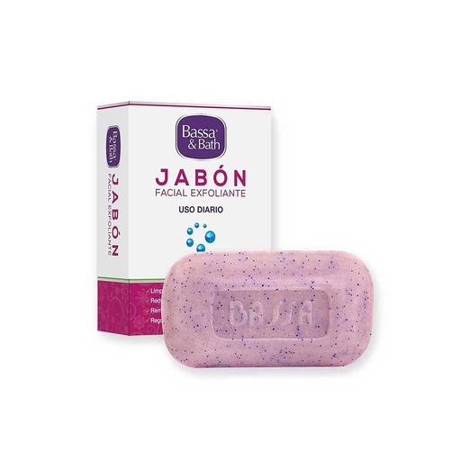 [62343] JABON BASSA&BATH EXFOLIANTE BARRAx90GR 