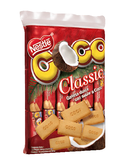 [62439] GALLETA COCO CLASSIC PI 18x30GR 