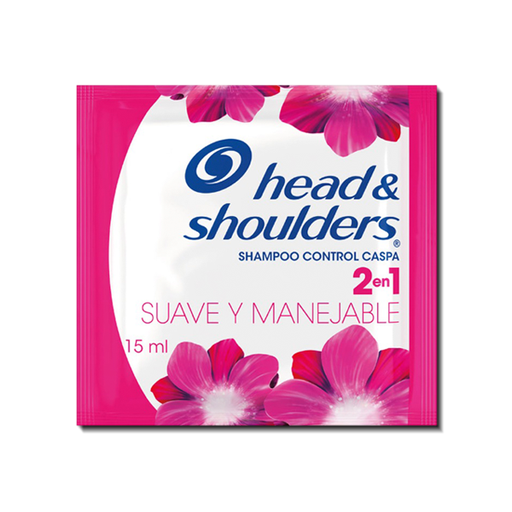 [62583] SHAMP HEAD&SH 2EN1 SUAVE-MANEJABLE SACHx15MLx12 