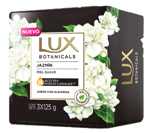 [62869] JABON LUX JAZMIN BARRAx125GRx3 